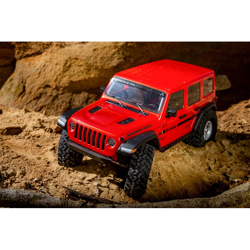 AXIAL SCX10 III JEEP JLU WRANGLER WITH PORTALS 4WD RTR 1/10 , RED - Site  rc4all